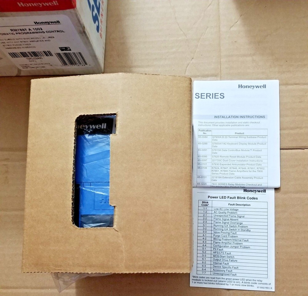 Honeywell RM7897A1002/ RM7897 A 1002 Automatic Programming Control **New **