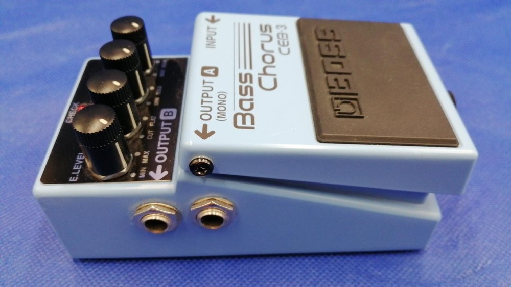 BOSS CEB-3 Bass Chorus Effect Pedal Used