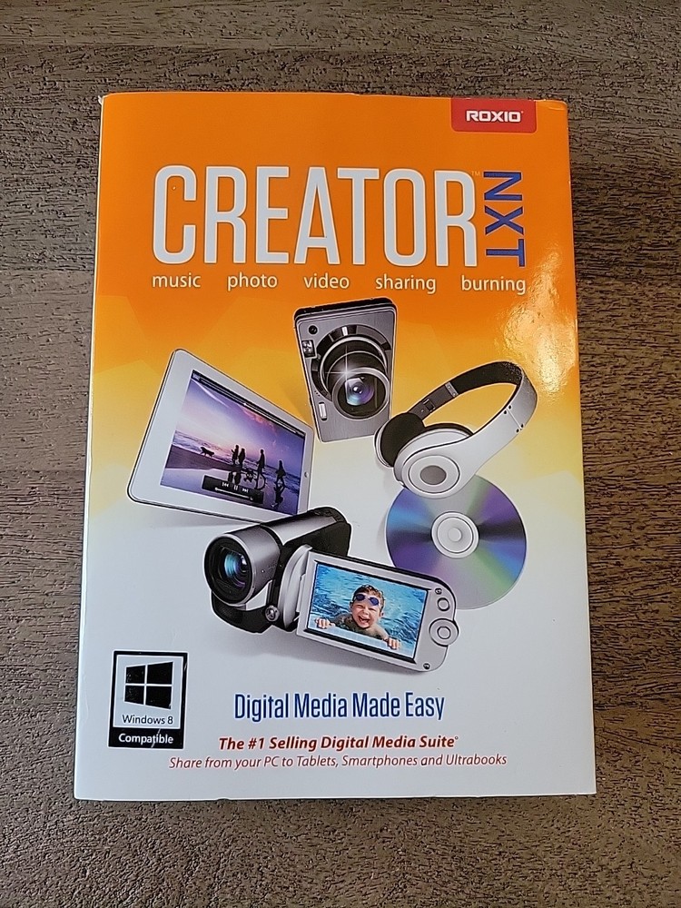 Roxio Creator NXT(Package/Box version)