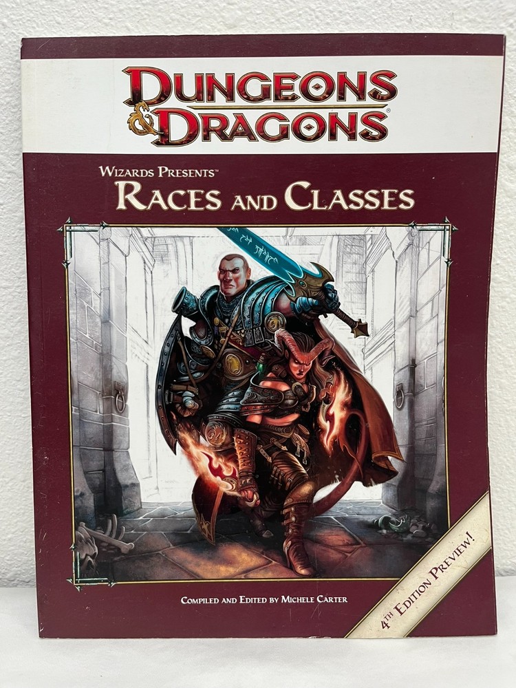 Dungeons and Dragons 4e Wizards Presents: Races and Classes