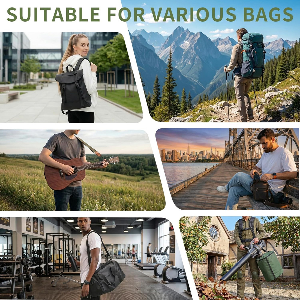 2 Pack Shoulder Strap Pad, Tactical Backpack Shoulder Pads for Sling Bag Strap,