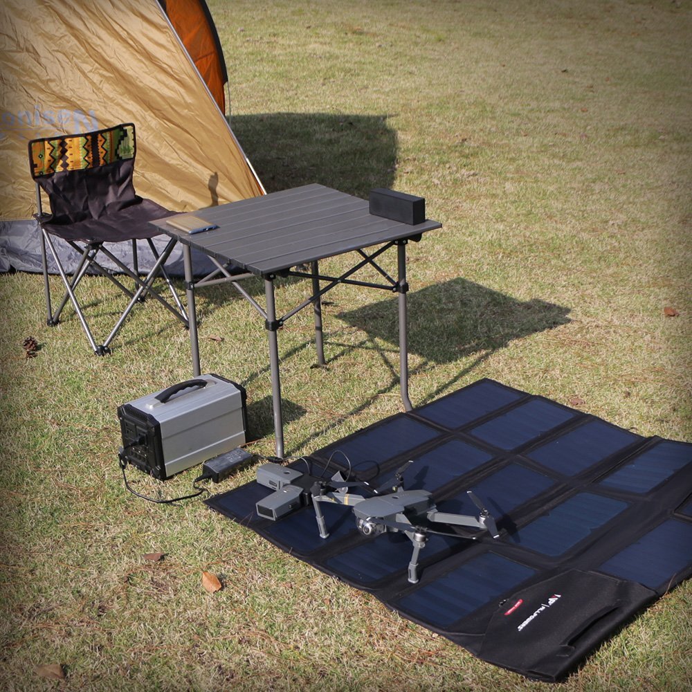 ALLPOWERS 100W Solar Panel Foldable Portable Solar Panel Kit for Laptop, Camping