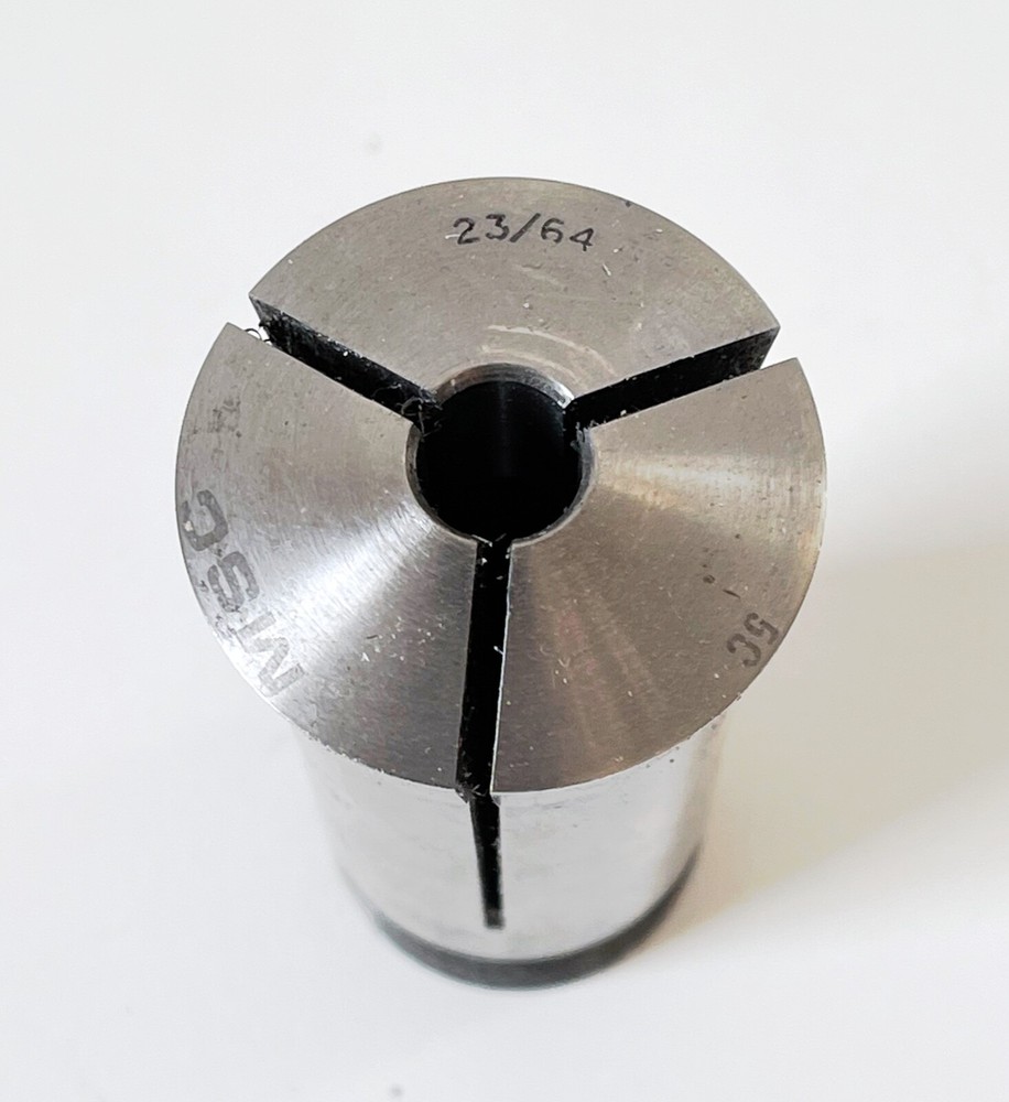 23/64" MSC 5C Round Collet External & Internal Threads .359375"