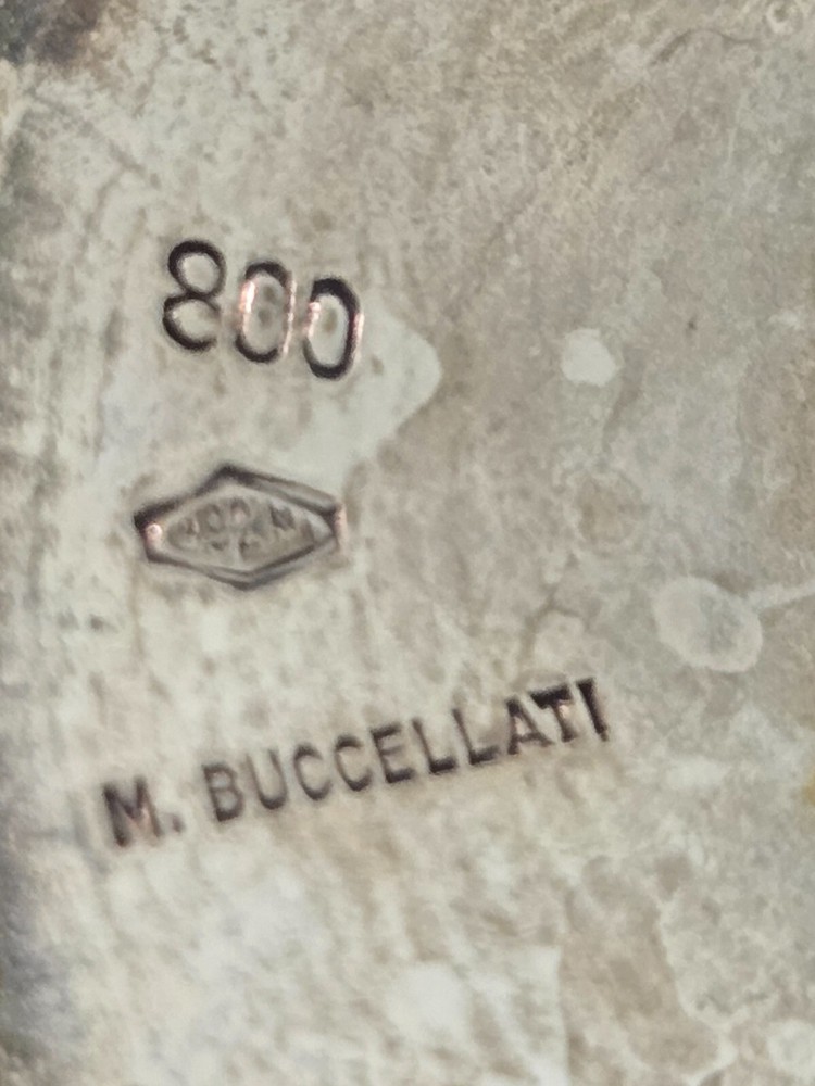 PAIR OF BUCCELLATI SILVER CANDLESTICKS