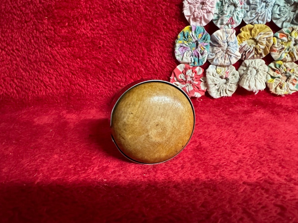 Vtg Wood Sock Darner