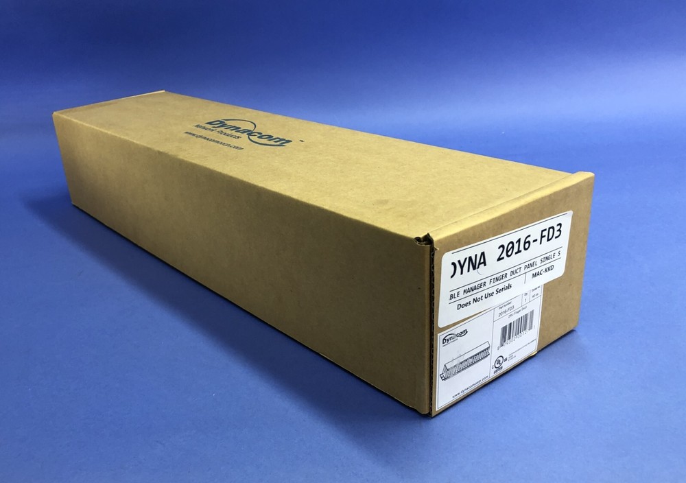CABLE MANAGER FINGER DUCT PANEL SINGLE SIDED 2RU (MFR#:2016-FD3) NEW