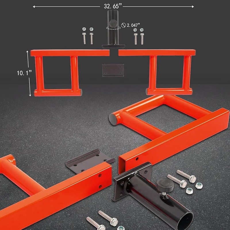 Olympic Barbell Landmine Handle Attachment Multi Grip Strength Training Tool New