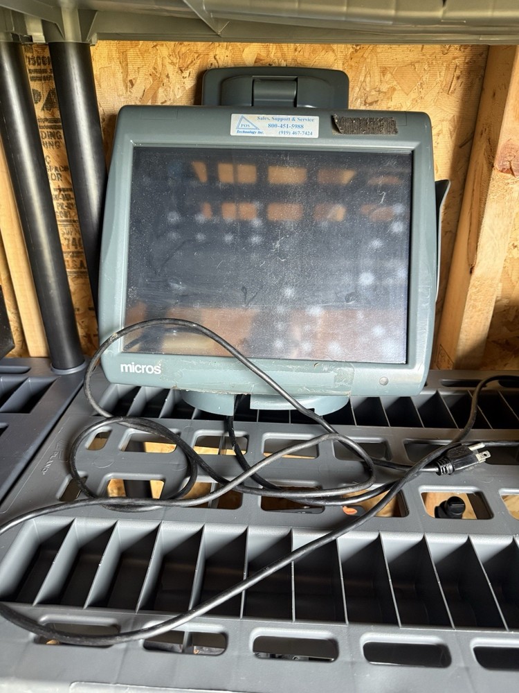 Micros Workstation 5 System Unit Touch Screen POS Terminal 400814-001