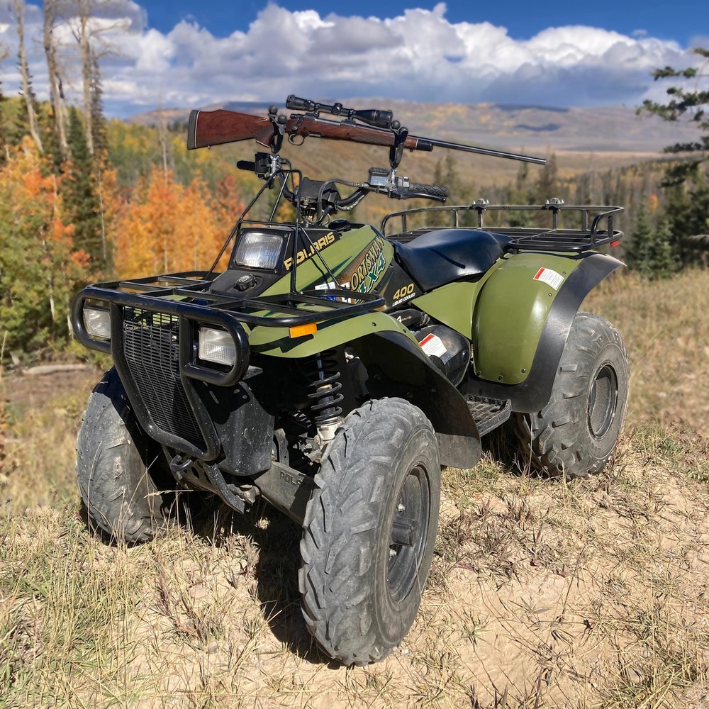 Gun & Bow Rack for ATVs & Bikes - Pack Rack Model PR1