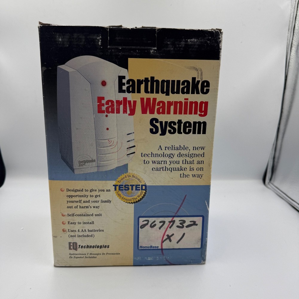Earthquake Early Warning System EQ Technologies Alarm