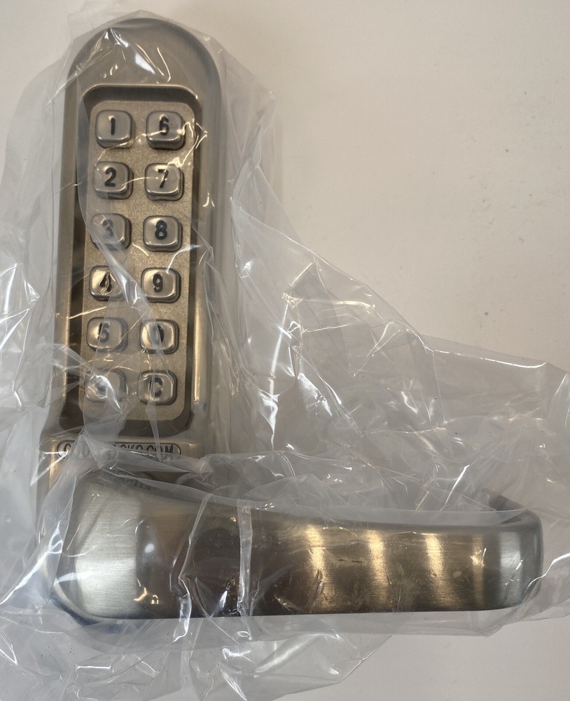 Codelock Mechanical Keypad Leverset W/ Code Free Feature Heavy Duty 515 SS PVD