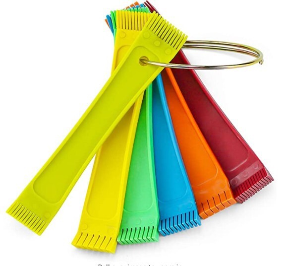 Fcr6 Fin Comb Set Plastic Colored AC Radiator Fin Comb Straightener Condenser US