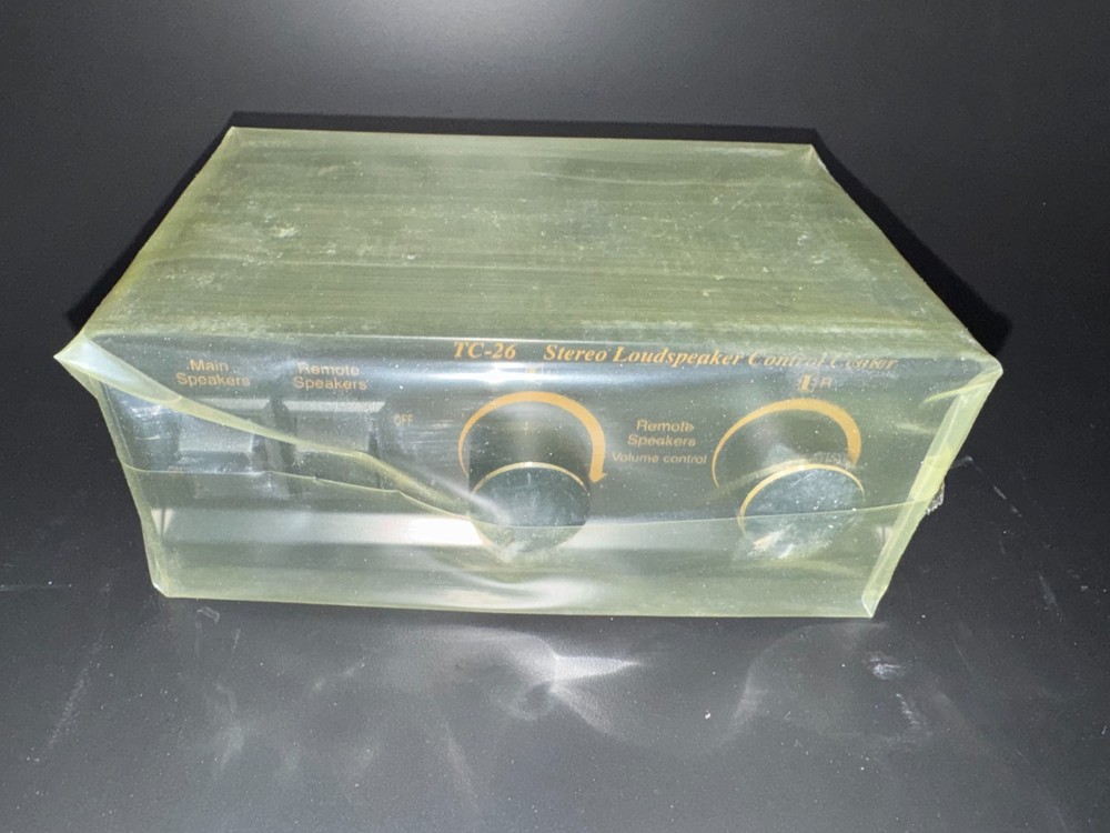 TC-26 Stereo Speaker Control Center