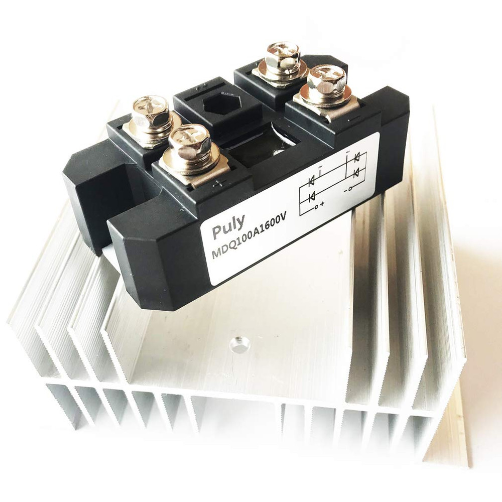 Bridge Rectifier MDQ-100A 100A 1600V Full Wave Diode Module One Phase with Radia