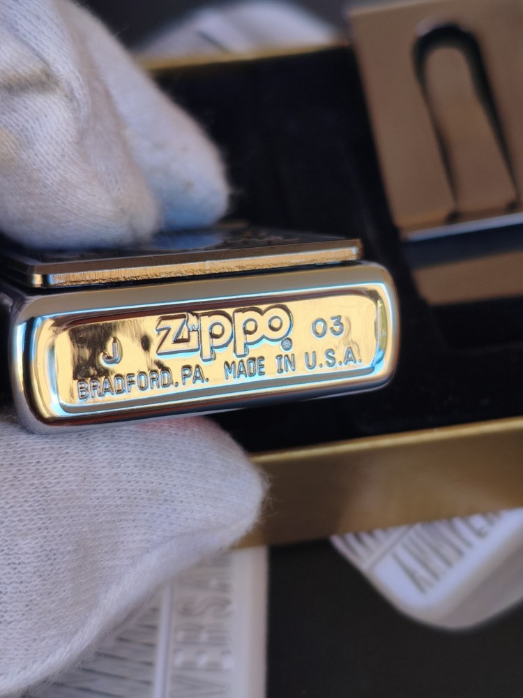 Zippo Vintage Gift Set + Money Stop 2003