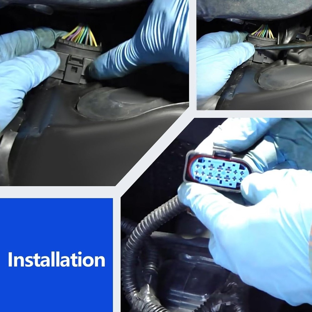 Headlamp Headlight Connector Pigtail For 2012-2018 Ford Focus 14-Pin