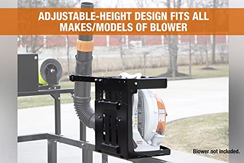Buyers Products LT24 Universal Lockable Backpack Blower Rack For Open &
