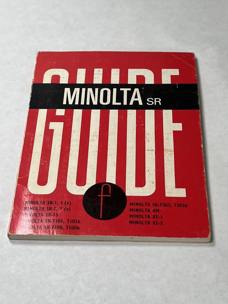 Minolta SR Guide - 11th Edition Printed In 1979