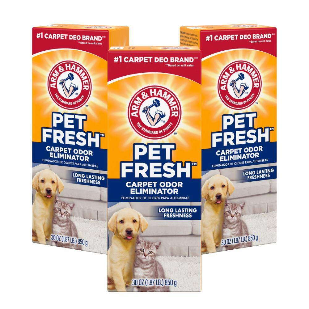 Arm Hammer Carpet Odor Eliminator, Pet Fresh 30 oz. 3 pack