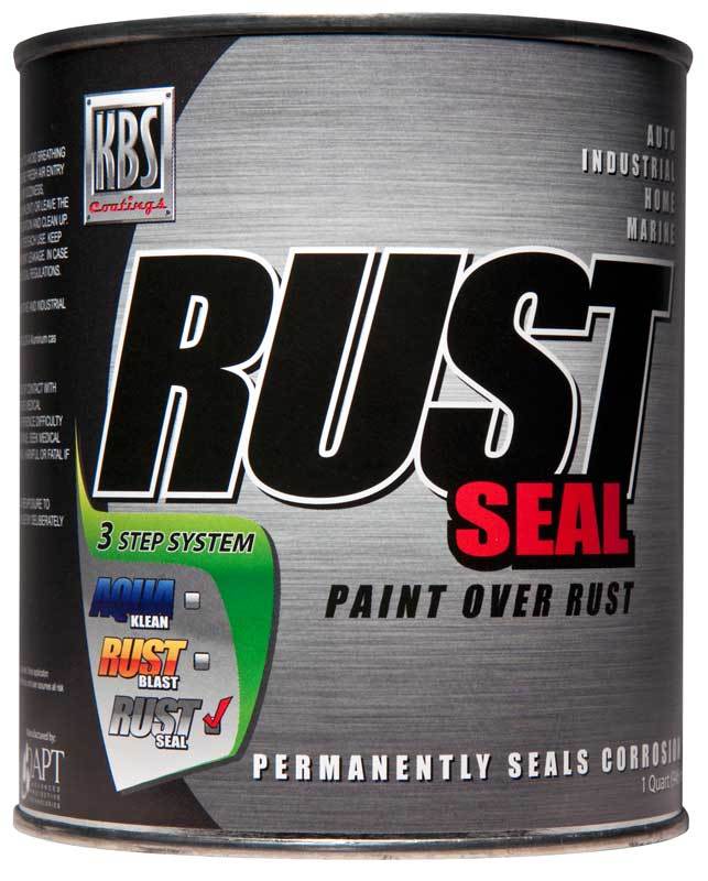 KBS RustSeal Rust Preventive Corrosion Barrier Coating - Silver - Quart