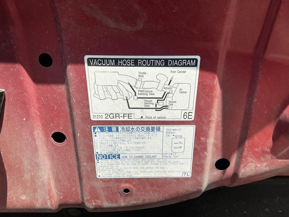 System Restraint Bag Module Under Console Fits 06-08 RAV4 869566