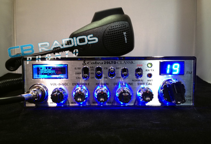 Cobra 29 Ltd Classic CB + BLUE LIGHT EDITION + PERFORMANCE TUNED