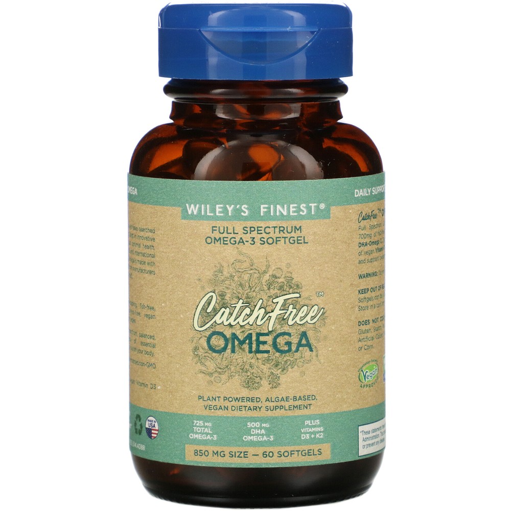 CatchFree Omega, 60 Softgels