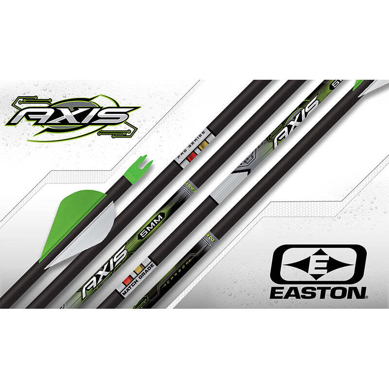 Easton Axis Pro Arrows Fletched 6pk
