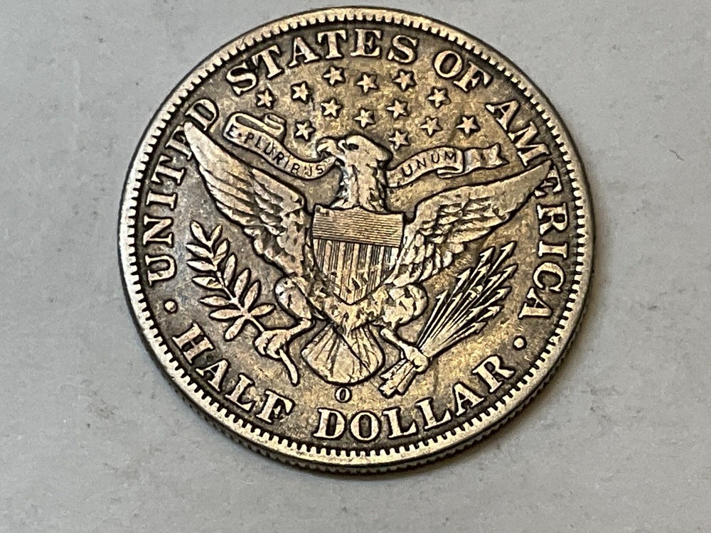 1908-O Barber Half