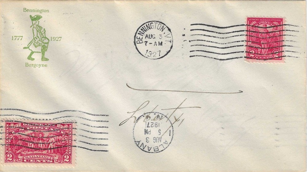 FDC   #644-14   --    1st  Joshua Gerow  --  dual fdc