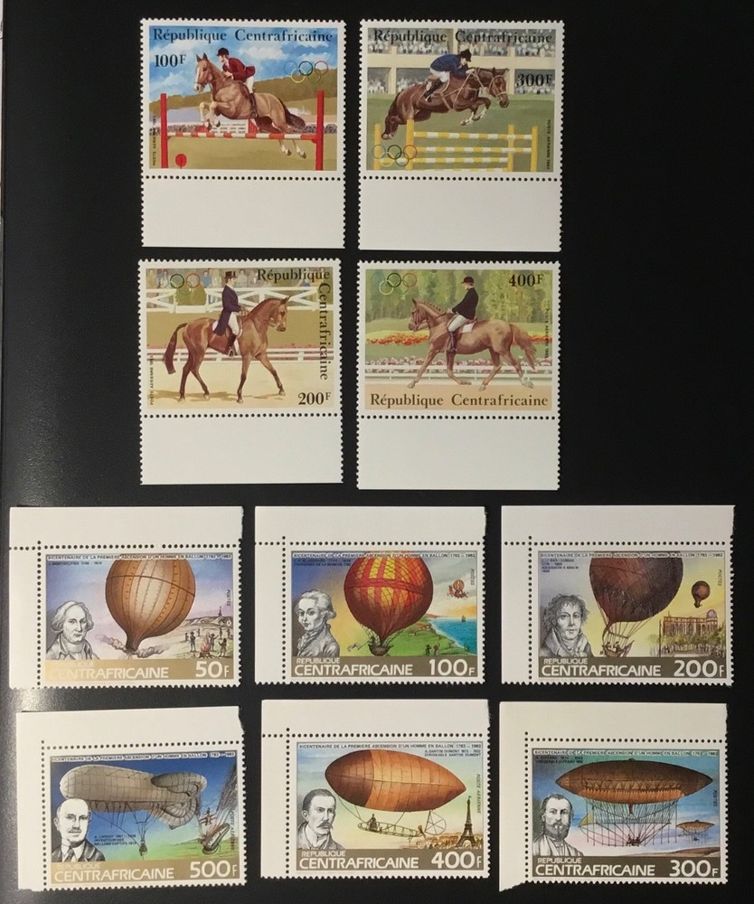 Central African Republic - 2 sets MNH - 035