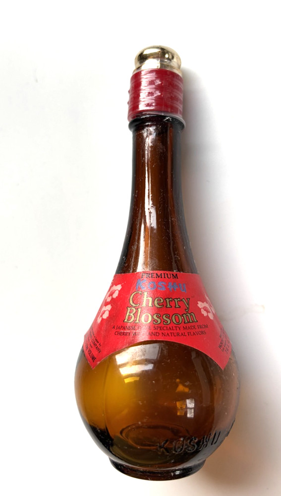 KUSHU CHERRY BOTTLE MINI EMPTY to COMPLY w/EBAY RULES & USPS SHIPPING RULES