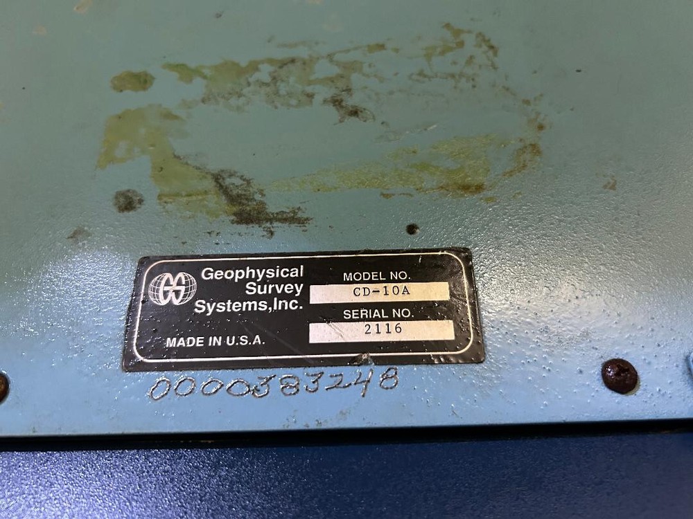 Geophysical Survey Systems CD-10A Control/Display