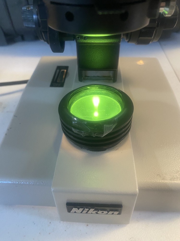 Nikon Model SC Binocular Compound Microscope - Lab Grade - Japan - Hard Case