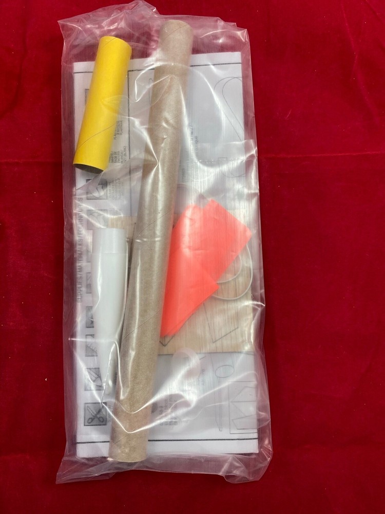 ESTES WIZARD Flying Model Rocket Kit 1292 Single Bulk Pack Kit New Sealed Blue