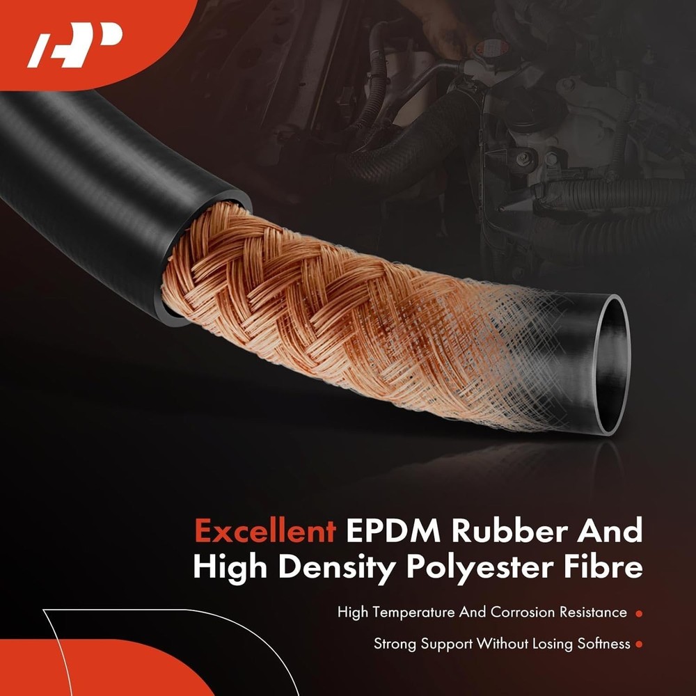 Upper Radiator Coolant Hose Compatible with Mercedes-Benz W212 E350 2010-2016