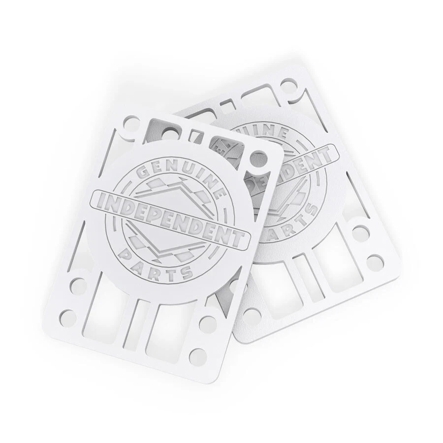 Independent Trucks Skateboard Hardware 1" Black + Indy Risers