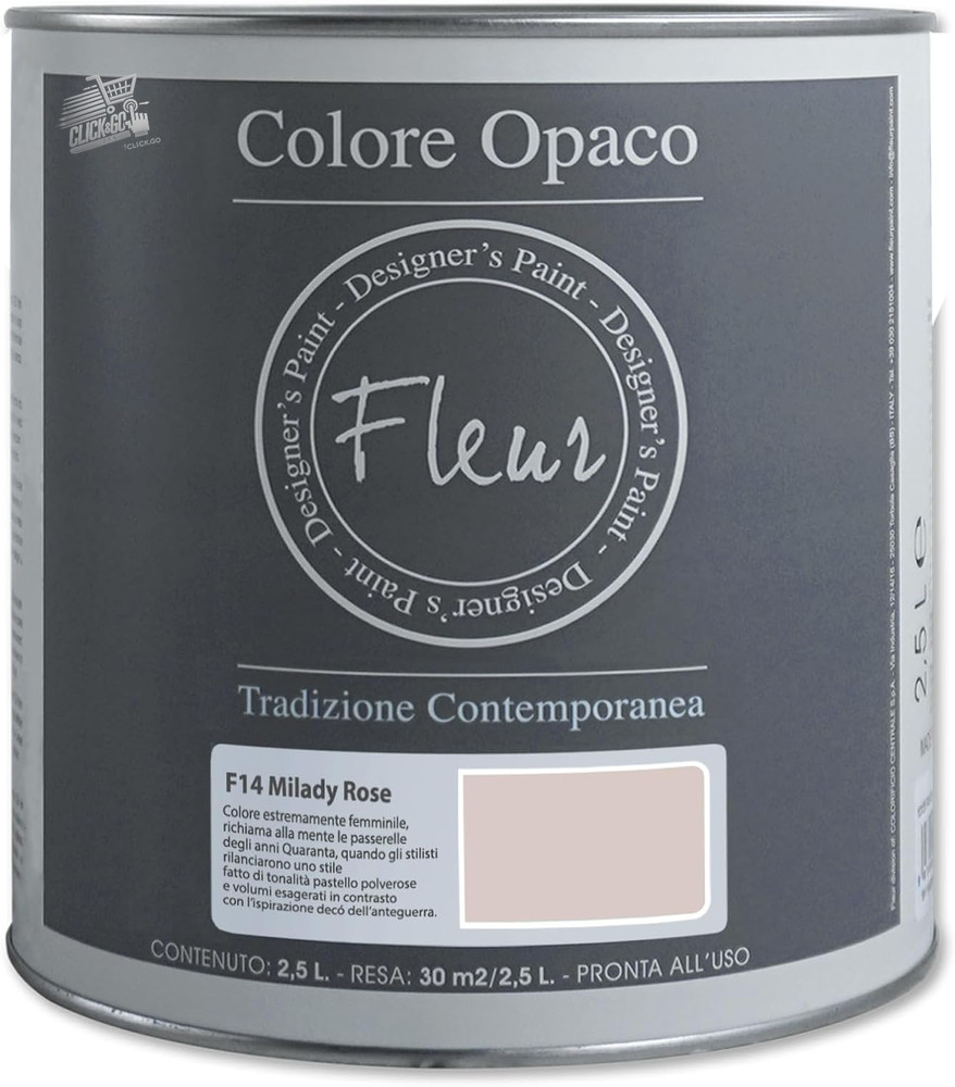 | Chalk Paint Matte, 2.5L, Unsanded, Multi-surface, Color F