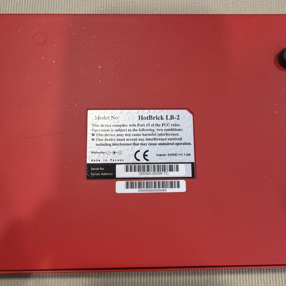 Model HOTBRICK LB-2 Dual WAN Firewall Router