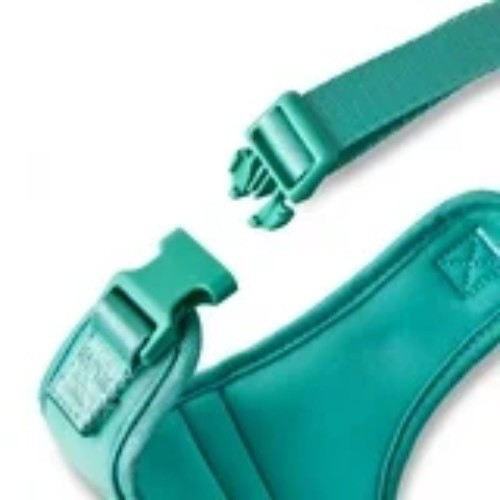 Vibrant Life Polyester & Spandex Adjustable Dog Harness, Blue, Medium