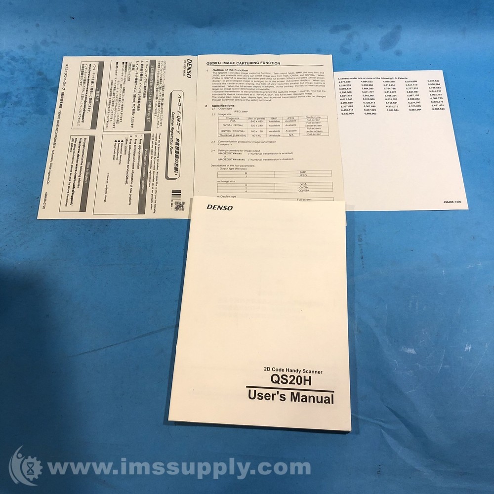 Denso QS20H 2D Barcode Scanner FNOB