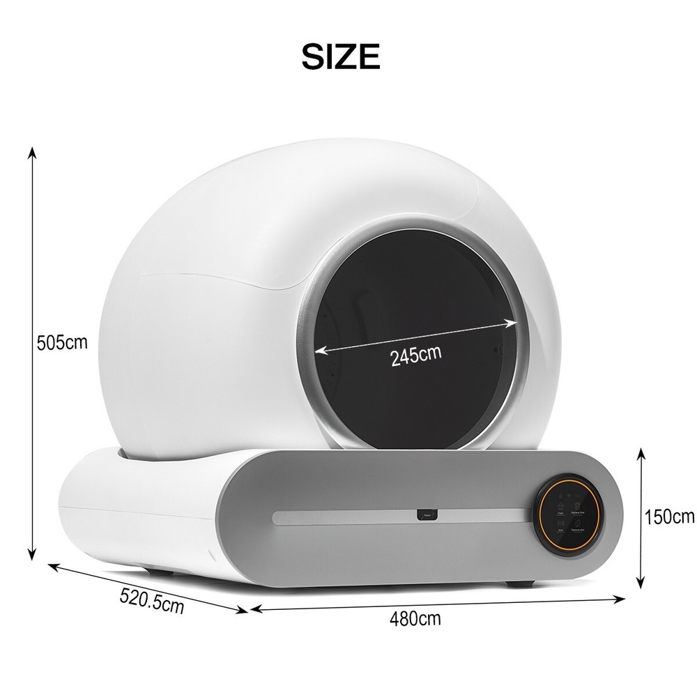 Smart Auto Self Cleaning Cat Litter Box, Unused, New