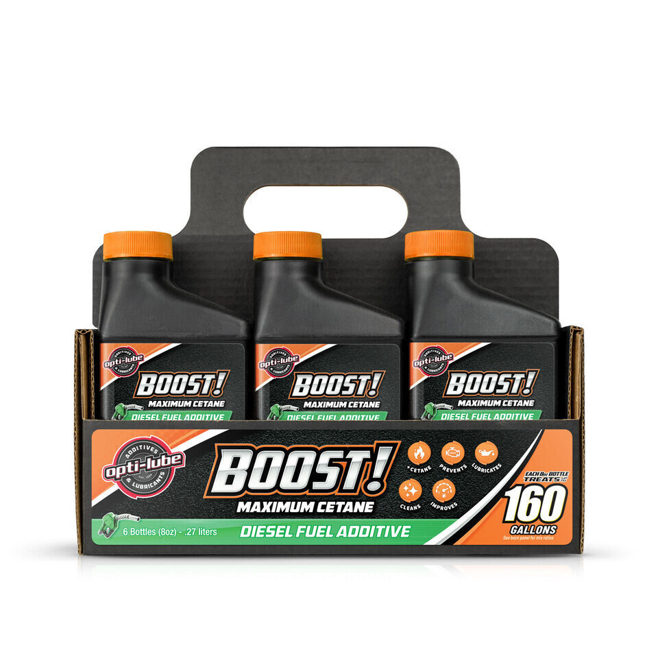 Opti-Lube Boost! Formula Diesel Fuel Additive - 8oz 6 Pack