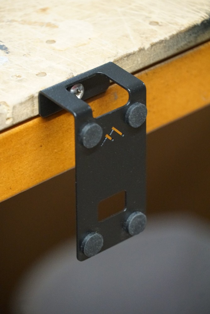 Black Universal radio mount