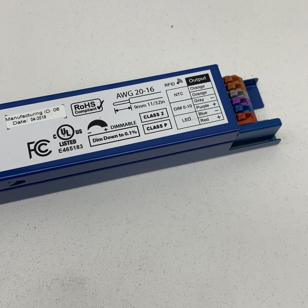 Magnitude AFLEX-100W-2000-L-GB Programmable LED Driver 100W 3-50VDC 2000mA Max