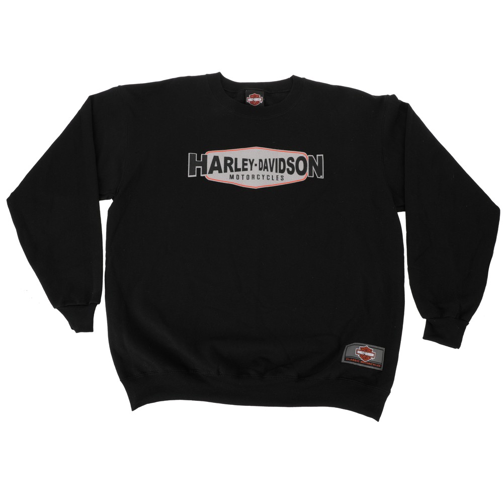 Harley Davidson Graphic Crew Sweater Large