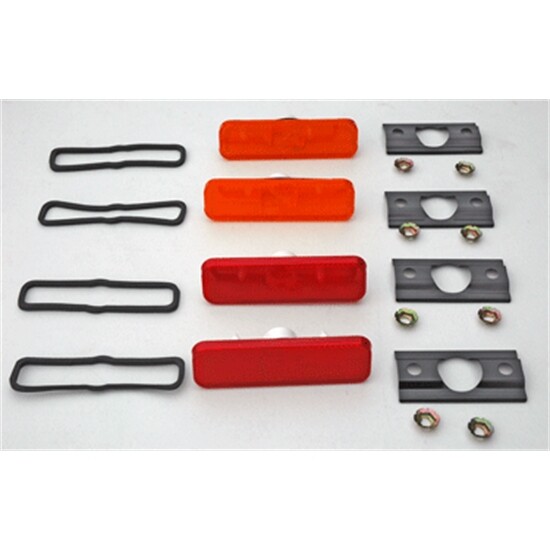 OER R5014 Side Marker Lights, Front/Rear Kit, 1970-73 Camaro