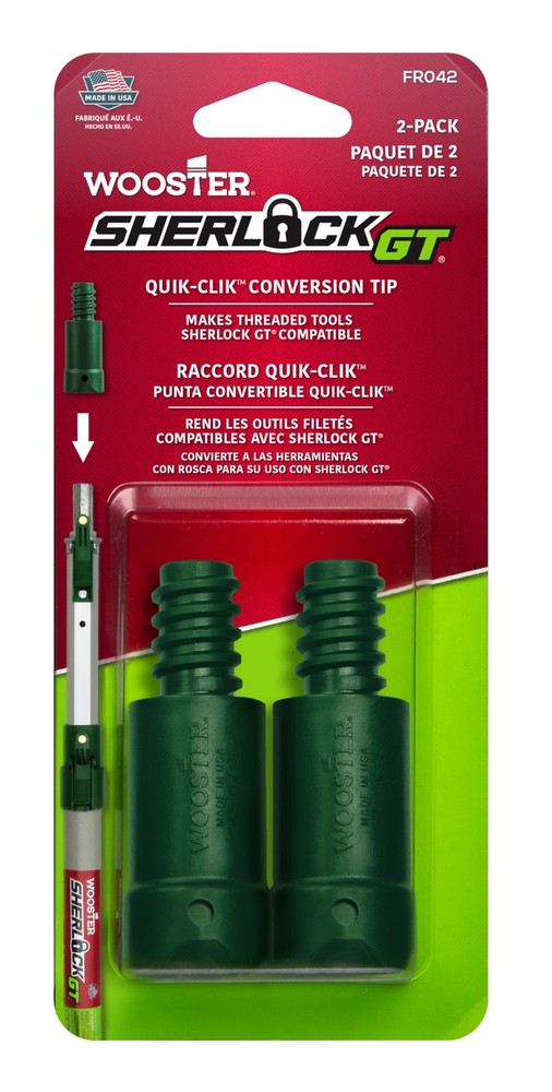 Wooster FR042 Sherlock GT Conversion Tip 2-Pack