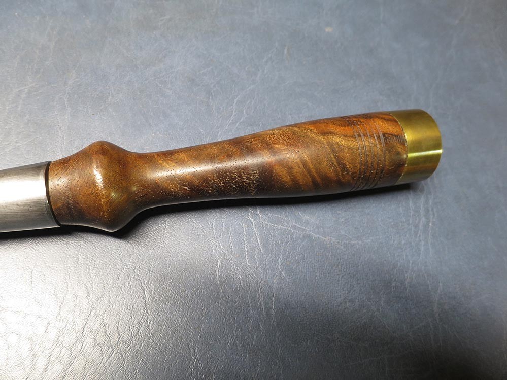 D.R. BARTON 5/8 INCH EXTRA LONG SQUARE EDGE MORTISE CHISEL BEAUTIFUL HANDLE