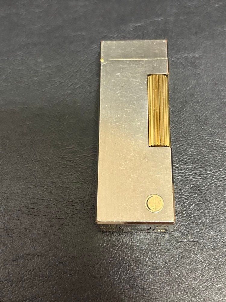 Overhauled Dunhill Rollagas lighter Silver Gold d mark without box